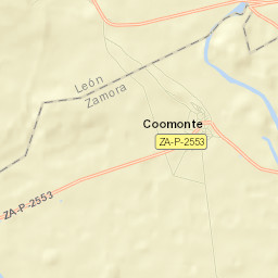 Coomonte Street Map