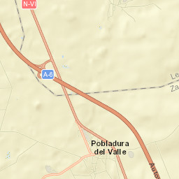 Pobladura del Valle Street Map