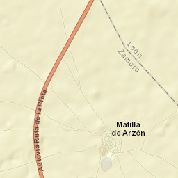 Matilla de Arzón Street Map