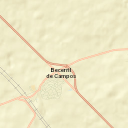 Becerril de Campos Street Map