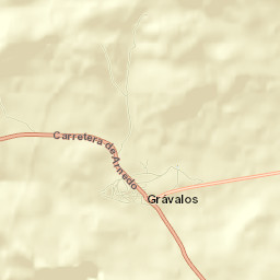 Grávalos Street Map