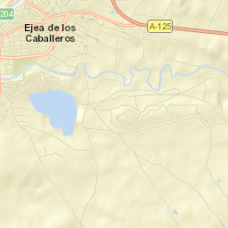 Ejea de los Caballeros Street Map