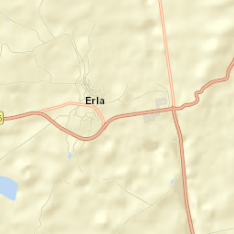 Erla Street Map