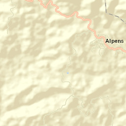 Alpens Street Map