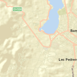 Banyoles Street Map