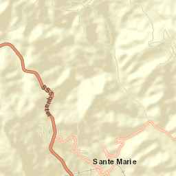 Sante Marie Street Map