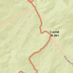 Castelvecchio Subequo Street Map