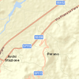 Perano Street Map