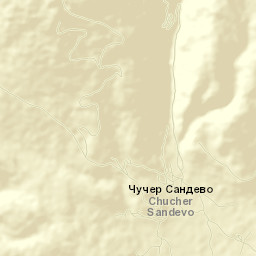 Чучер - Сандево Street Map