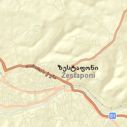 Zestap’oni Street Map