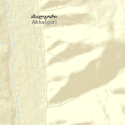 Akhalgori Street Map
