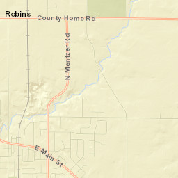Robins Street Map