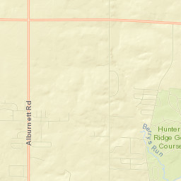 Linn County Street Map