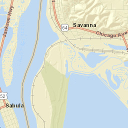 Savanna Street Map
