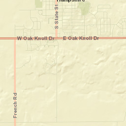 Hampshire Street Map