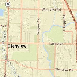 Glenview Street Map