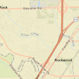 Rockwood Street Map
