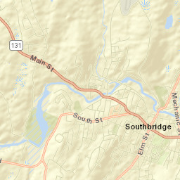 Southbridge Street Map