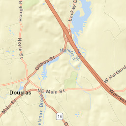 East Douglas Street Map