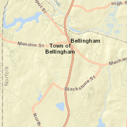 Bellingham Street Map