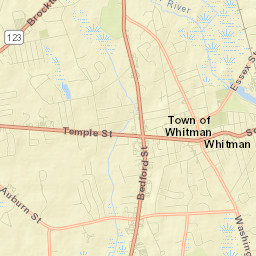 Whitman Street Map