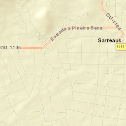 Sarreaus Street Map