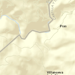 Pías Street Map