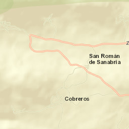 Cobreros Street Map