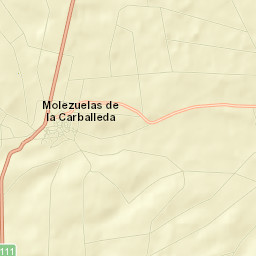 Molezuelas de la Carballeda Street Map