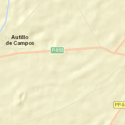Autillo de Campos Street Map