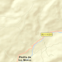 Pinilla de los Moros Street Map