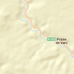 Pozán de Vero Street Map