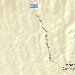 Monte Caminetto Street Map