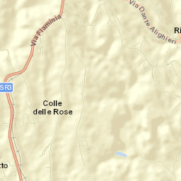 Riano Street Map