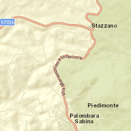 Palombara Sabina Street Map