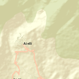 Aielli Street Map