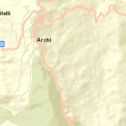 Archi Street Map