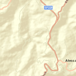 Atessa Street Map