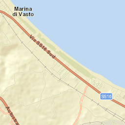 Marina di Vasto Street Map
