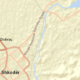 Rrethi i Shkodrës Street Map