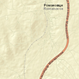 Romanovci Street Map