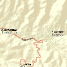 Kratovo Street Map