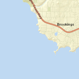 Brookings Street Map