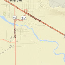 Torrington Street Map