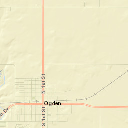 Ogden Street Map