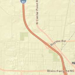 Hiawatha Street Map