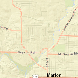 Marion Street Map