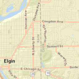 Elgin Street Map