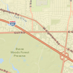 1172-1180 South Walnut Avenue, Arlington Heights, IL Street Map