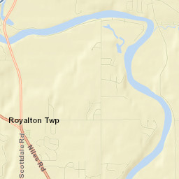 4025 River Road, Sodus, MI 49126, USA Street Map